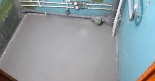 Наливной пол в туалете Кизилюрт, цена от 898 руб.